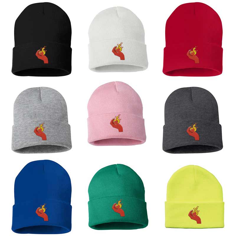 Load image into Gallery viewer, Demon Flames Beanie
