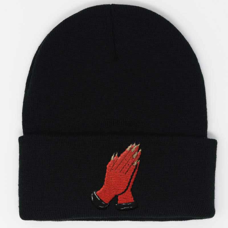 Load image into Gallery viewer, Demon Praying Hands Beanie

