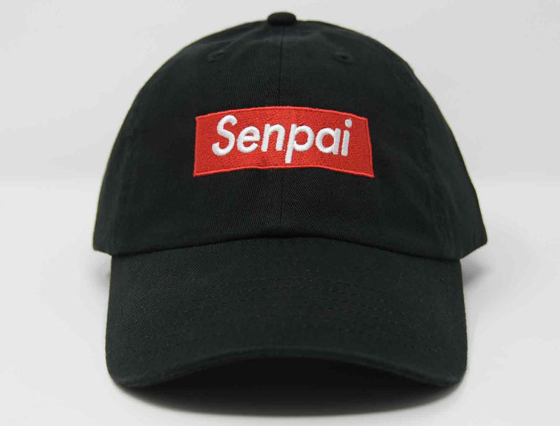 Load image into Gallery viewer, red box logo senpai hat
